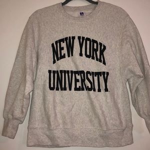 NYU sweatshirt size small